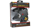 CirKa N64-Style USB Controller for PC / Mac - Gray