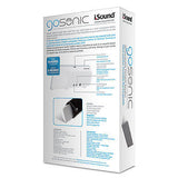iSound GoSonic Stereo Rechargeable Portable Speaker - White