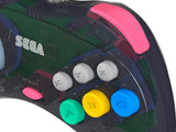 Retro-Bit Official Sega Saturn Controller Pad - USB Port - Slate Gray for PC/Mac/Steam/RetroPie/Raspberry Pie