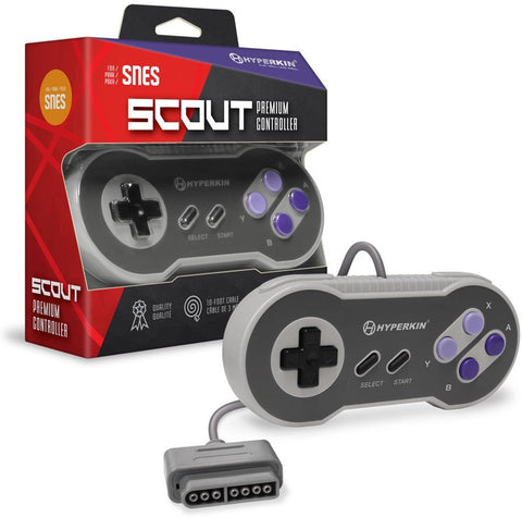 Hyperkin "Scout" Premium SNES Controller for Super Nintendo