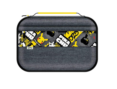 PDP Gaming Pokemon Pikachu Commuter Case Holds Console, Accessories, & Up To 14 Games for Nintendo Switch/ Switch Lite