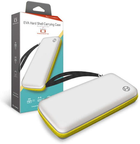 Hyperkin EVA Hard Shell Carrying Case for Nintendo Switch Lite - White/Yellow