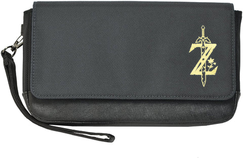 HORI Zelda Breath of the Wild Edition Travel Pouch Officially Licensed for Nintendo Switch