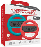Hyperkin Racing Wheel Set for Nintendo Switch Joy-Con (Blue/ Red) (2-Pack)