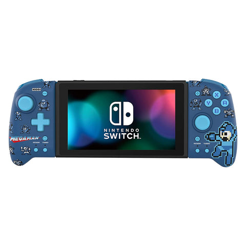 HORI Official Nintendo Switch Split Pad Pro Ergonomic Controller for Handheld Mode - Mega Man