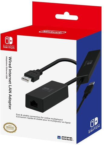 HORI Official Nintendo Switch Wired Internet LAN Adapter