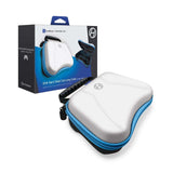 Hyperkin EVA Hard Shell Carrying Case for PS5 DualSense Controller (Black, White)