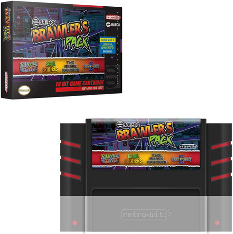 Retro-Bit Jaleco Brawler's Pack SNES Cartridge