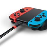 Bionik Lynx Cable Premium 6 Ft. Braided USB-C Charge & Sync Cable for Nintendo Switch