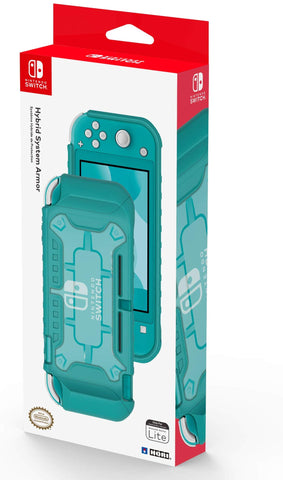 Hori Official Nintendo Switch Lite Hybrid System Armor TPU Case - Turquoise