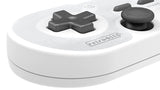 Retro-Bit Legacy 16 Wireless 2.4GHz Controller for SNES, Switch, PC, MacOS, RetroPie, Raspberry Pi and Other USB Devices - Classic Gray