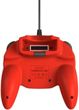Retro-Bit Tribute 64 Controller for Nintendo N64 - Original Port - Red