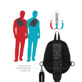Hyperkin Let's Game Anywhere "Sprinter" Sling Bag for Nintendo Switch and Switch OLED Console and Accessories