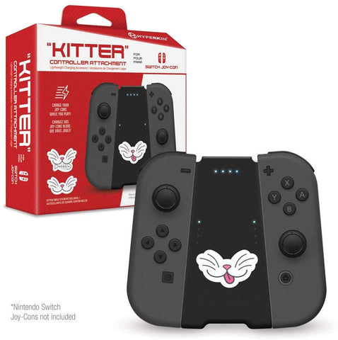 Hyperkin "Kitter" Joy-Con Controller Charging Attachment Grip  for Nintendo Switch