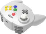 Retro-Bit Tribute 64 2.4 GHz Wireless Controller for Nintendo 64 (N64), Switch, PC, MacOS, RetroPie, Raspberry Pi and Other USB Devices - Classic Grey