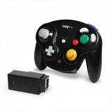 TTXTech GC Wireless Wavedash 2.4GHZ Controller for Nintendo GameCube and Wii/Wii U - Black
