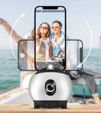 Smartphone 360° Intelligent Auto Face Recognition Tracking Stand Mount Holder for Hands Free Photos, Videos, Vlogs and more