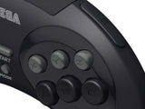 Retro-Bit Official Sega Genesis 8-Button Arcade Pad USB Controller for PC/Mac - Black