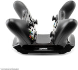 KMD  Xbox One Dual Charge Dock with 2 Rechargable Batteries Bundle