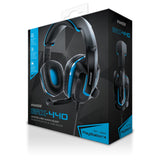 dreamGEAR GRX-440 Wired High Performance Headset for Xbox One/PS4/Nintendo Switch - Blue/Black