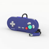 Retro-Bit LegacyGC Wired Controller for Gamecube & Wii - Indigo