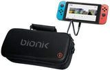 Bionik Power Commuter High Quality Carrying Case/Travel Bag with Removable 10,000 mAh Back-Up Battery Pack for Nintendo Switch