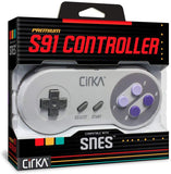 CirKa Super Nintendo SNES Wired Controller for SNES