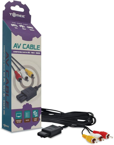 Tomee Nintendo SNES / N64 / GameCube AV Cable