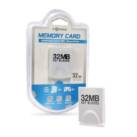 Tomee GameCube / Wii  32MB Memory Card (507 Blocks)