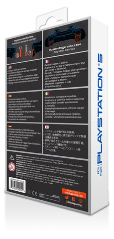 Bionik Quickshot Custom Texture Trigger Stops Locks for PS5 Controller ...