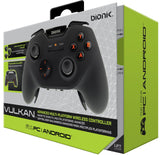 Bionik VULKAN Bluetooth and 2.4 GHz Wireless Controller for Windows PC, Android, Steam and VR Devices