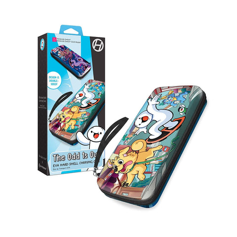 Hyperkin EVA Hard Shell Carrying Case for Nintendo Switch OLED Model / Switch - TheOdd1sOut Official Dogtown Edition