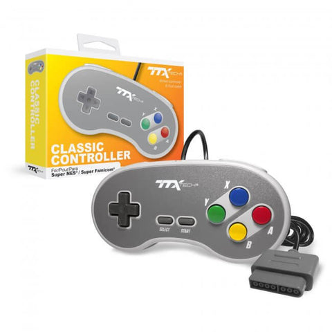 TTX Tech SNES Classic Controller Super Famicom Edition Color Edition