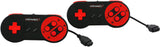 Retro-Bit Super RetroTRIO 3in1 NES / SNES / Sega Genesis Console - Red/Black