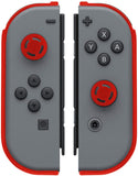 PDP Nintendo Switch Joy-Con Armor Guards Grips - (2 Pack) Red & Black