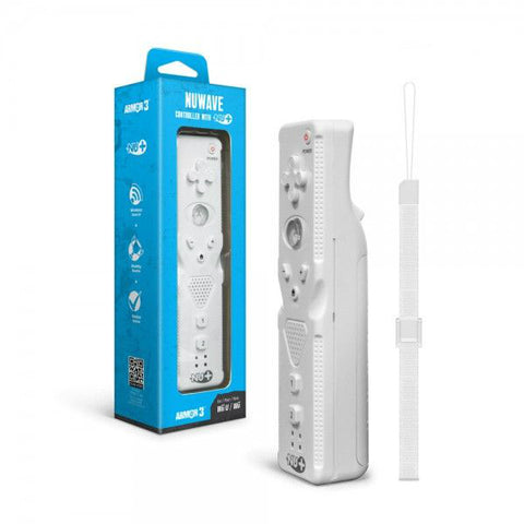 Armor3 "NuWave" Controller With Nu+ For Nintendo Wii U / Wii - White