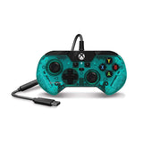 Hyperkin X91 Ice Wired Controller for Xbox Series X | S/Xbox One/Windows 10/11 Officially Licensed By Xbox - Aqua Green