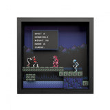 Pixel Frames Castlevania II: Simon's Quest Horrible Night 9x9 Shadow Box Art - Officially Licensed by Konami