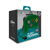 Hyperkin Fleet Admiral Premium Wired Controller for Nintendo N64 (Jade Fleet)