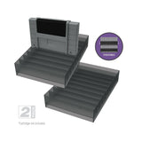 Hyperkin 10-Cartridge Storage Stand for Nintendo SNES (2 Pack)