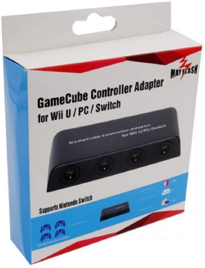 Mayflash 4-Port Controller Adapter for Nintendo GameCube to Switch / W ...
