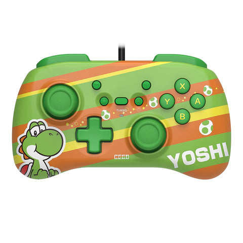HORI Nintendo Switch HORIPAD Mini Wired Controller Pad - Yoshi - Officially Licensed By Nintendo