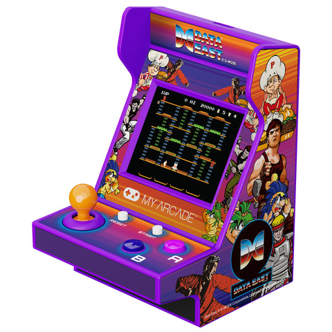 My Arcade Data East Hits Pico Player: Fully Playable Tiny Arcade Machine with 108 Games, 2" Display, Built-in Speakers