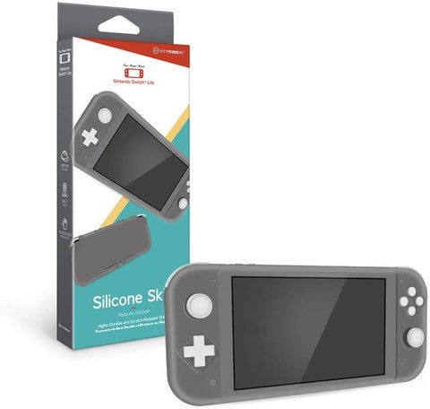 Hyperkin Silicone Skin Console Case for Nintendo Switch Lite - Gray