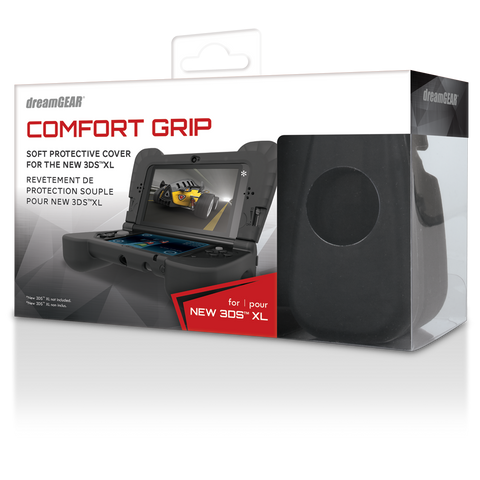 Nintendo 3DS XL Comfort Grip Case - Black – Gametronex.com