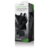 Xbox One Charge Station 2+2 Dock Controllers Charger w/ 2 Rechargeable Battery Packs