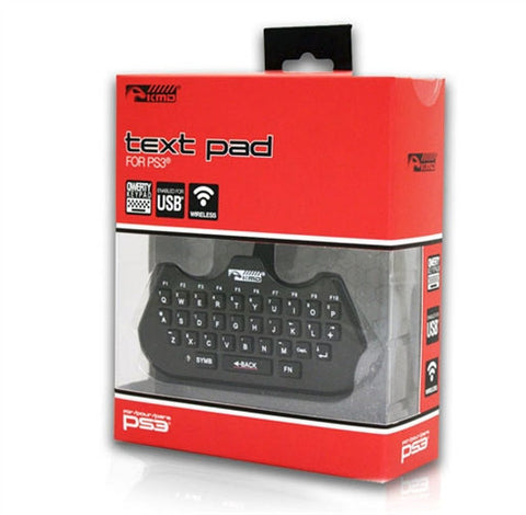 PS3 Text Pad Chat Messaging Keyboard