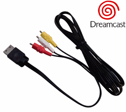 Sega Dreamcast Standard AV Cable