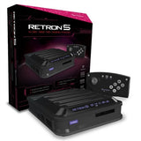 RetroN 5 NES SNES Gamboy Sega Genesis Retro Game Console - Black