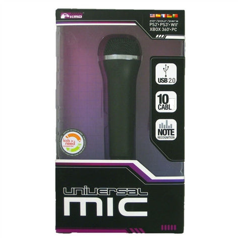 Universal USB Microphone for Wii PS3 PS2 Xbox 360 PC